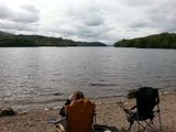 Kurze Rast am Loch Garry.