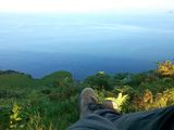 Unser abendlicher Platz am Meer