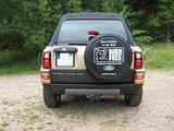 Freelander 1, Facelift 1, Heckansicht