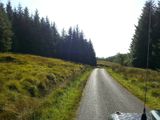Abwechslungreiche Landschaft.