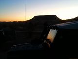 Sonnenuntergang am Djebel Tembaine.